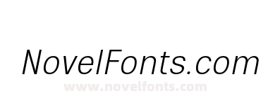 Eolia Light W05 Light Italic