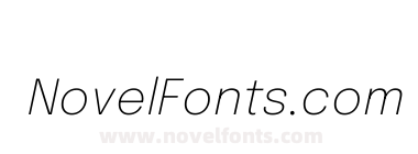 Epilogue Extra Light Italic