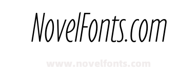 Eric Machat Headline Thin Italic