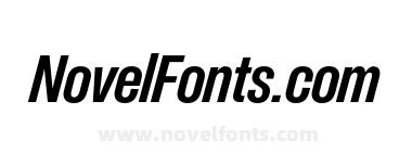 Etrusco Now Condensed Bold Italic