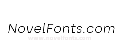 Exter Light Italic