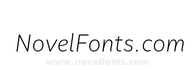 FSP DEMO Faible Light Italic Regular