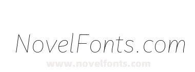 FSP DEMO Faible Thin Italic