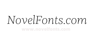 FSP DEMO Kaius Pro Extra Light Italic