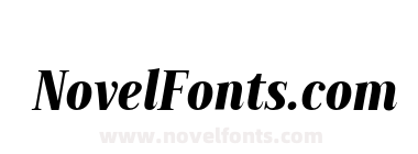 FSP DEMO Millard Condensed Bold Italic