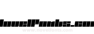 FSP DEMO Gokan Black Obliq Italic