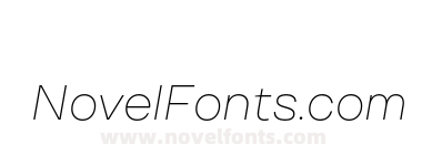 FSP DEMO TT Travels Text Thin Italic