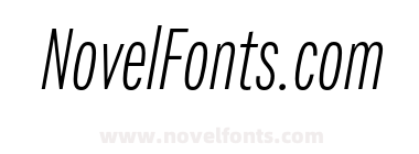 Fairweather Light Italic