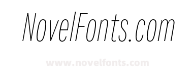 Fairweather Thin Italic