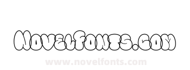 Fanky Bubble Graffiti Line