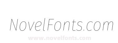 Fira Sans Condensed Hair Italic