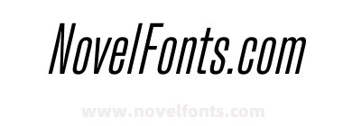 Fixture Italic Condensed Light