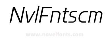 Flatory Sans DEMO Extra Light Italic