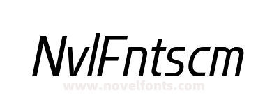 Flatory Sans DEMO Light Semi Condensed Italic