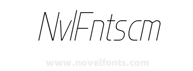Flatory Sans DEMO Thin Condensed Italic