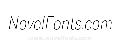 Fort Cond Extralight Italic