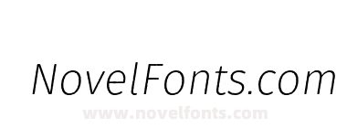 Fuse V.2 Printed Alt Light Italic