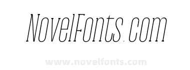 Galvin Thin Italic