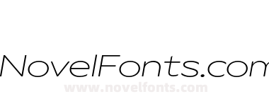 Gamay Wide Thin Italic
