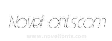 Garil Thin Italic