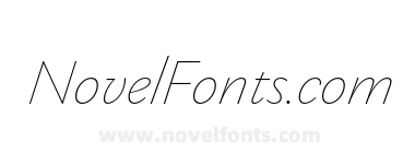 Gaultier Thin Italic