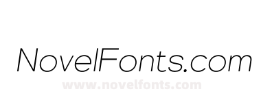 Genova Thin Italic