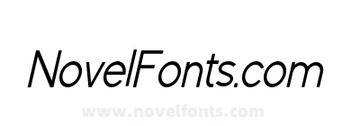 Godshine Sans Thin Italic
