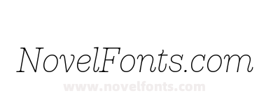 Gonzaga Trial Thin Italic