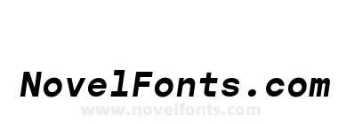 Gopher Mono Bold Italic