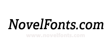 Haboro Slab Cond Bold Italic