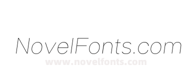 Halenoir Text W05 Thin Obl