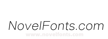 Halenoir Text W05 Xtra Light Obl