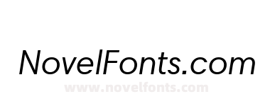 Harmonia Sans W01 Italic