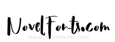 Hey Sunset Brush Font Medium
