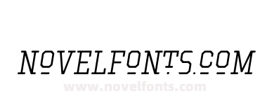Hockeynight Serif Light Ita