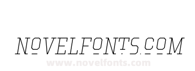 Hockeynight Serif Thin Ita