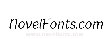 Holden Light Italic