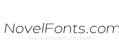 Holgada Light Italic