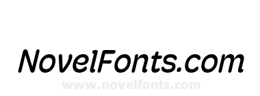 Hoss Round Narrow Medium Italic