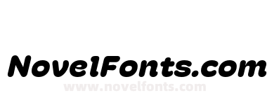 Hoss Round Wide Heavy Italic