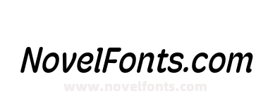 Hoss Round X Narrow Medium Italic