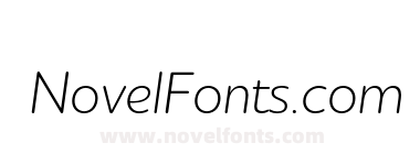 Houschka Rounded Light Italic