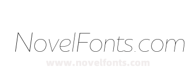 Houschka Rounded Thin Italic