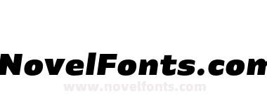 Identa Black Italic