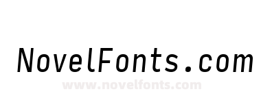 Input Sans Compressed Italic