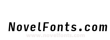 Input Sans Compressed Medium Italic