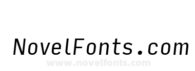 Input Sans Condensed Italic