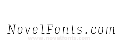 Input Serif Condensed Thin Italic