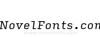 Input Serif Italic