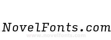 Input Serif Narrow Italic